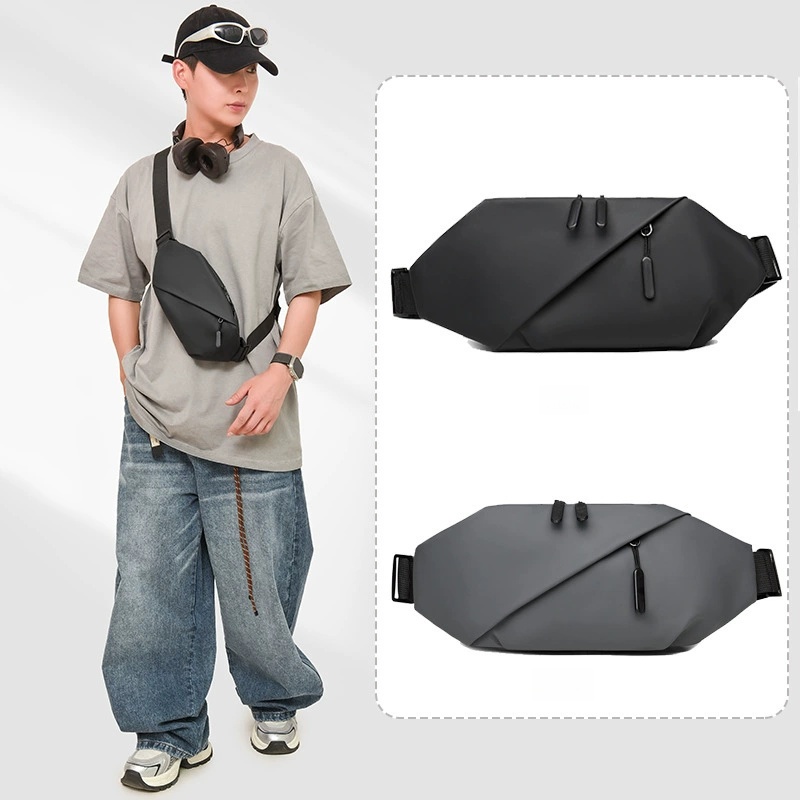 Outdoor Sport Bag - حقيبة خصر رجالية بسيطة للرياضات الخارجية