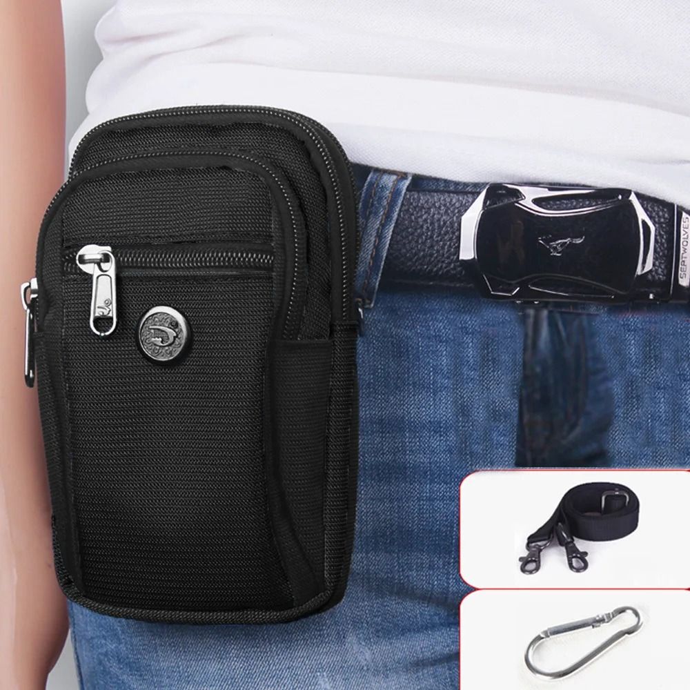 Outdoor Sport Bag - حقيبة خصر أكسفورد مقاومة للماء للرجال