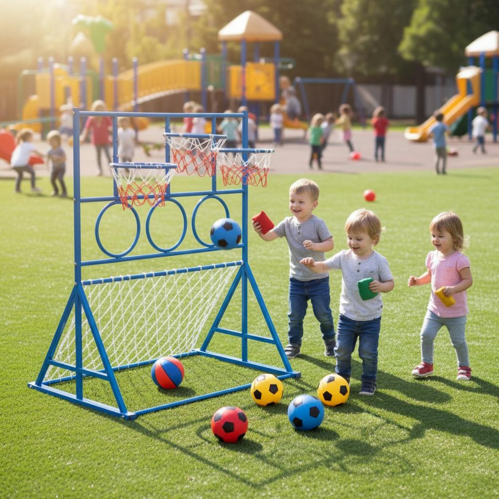 حامل ألعاب رياضية متعددة للأطف - مراجعة Outdoor Sports Center وسعره