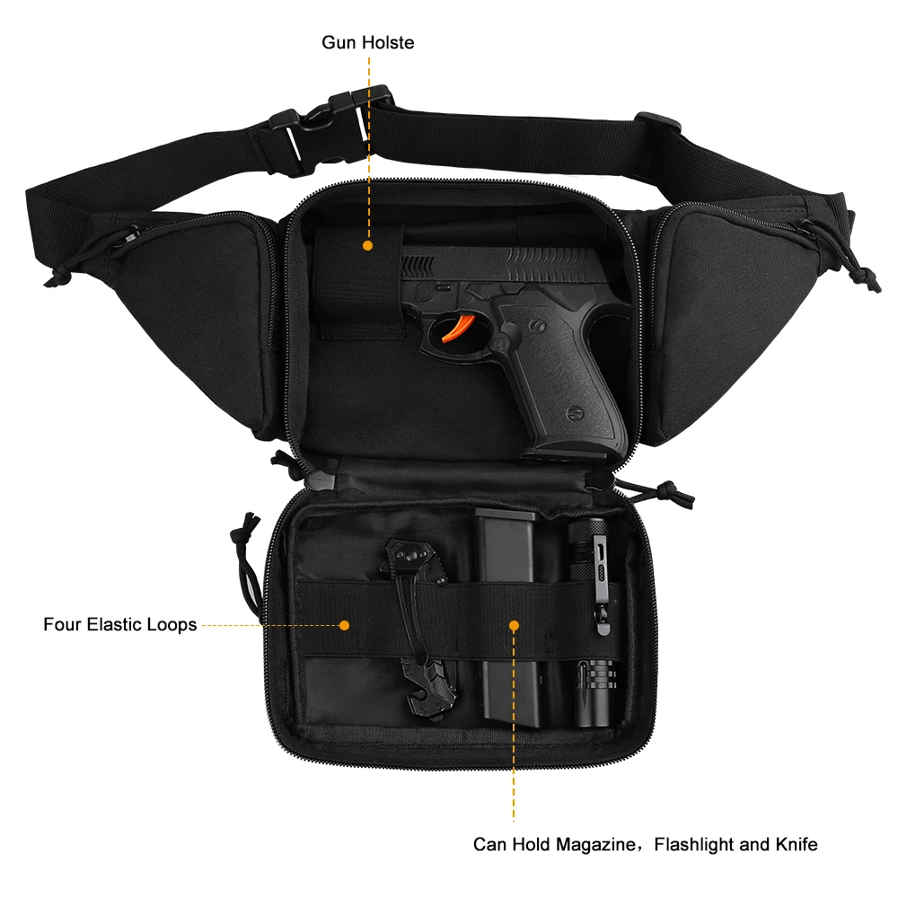 حقيبة خصر للصيد للرجال، حقيبة  - مراجعة Outdoor Sport Bag وسعره