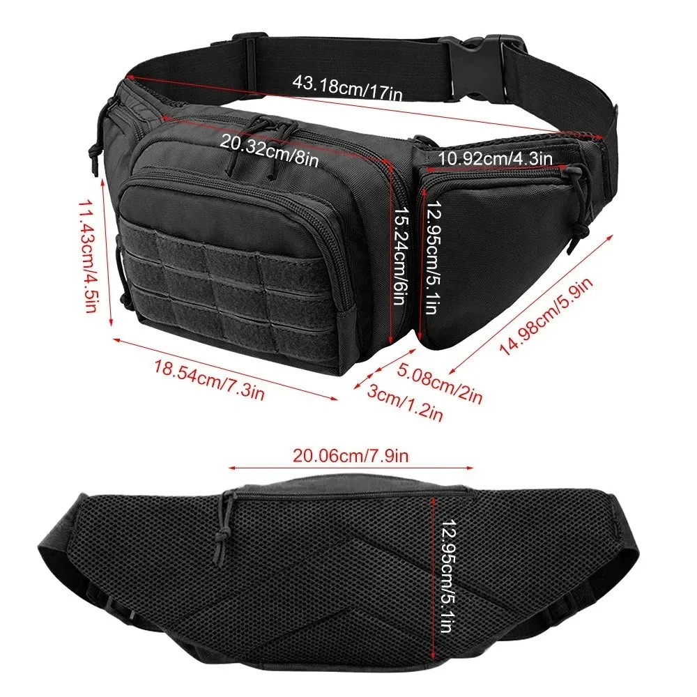 حقيبة خصر للصيد للرجال، حقيبة  - مراجعة Outdoor Sport Bag وسعره