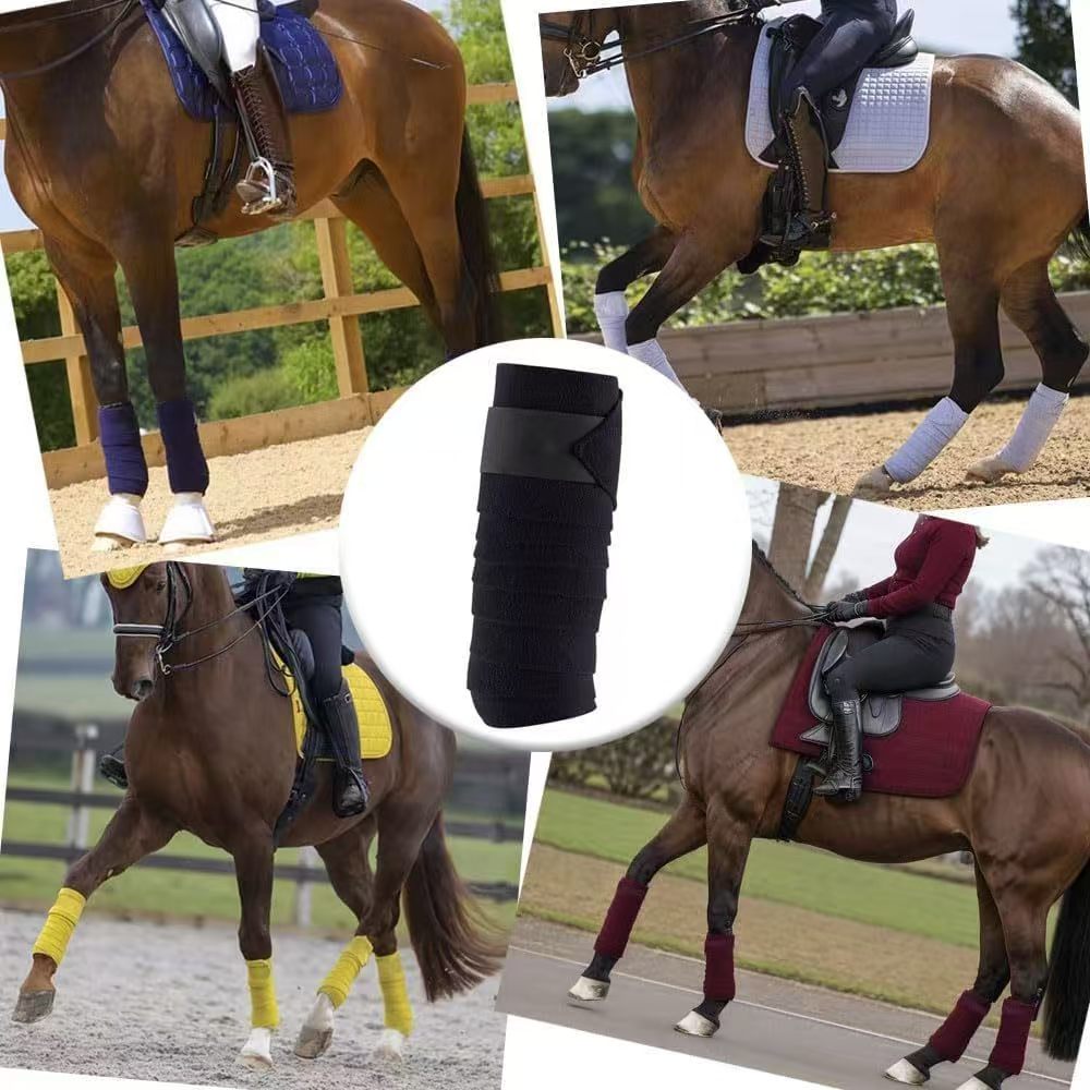 لفافات جديدة للخيول بطول 2.5 م - مراجعة Polo Wraps Fleece وسعره