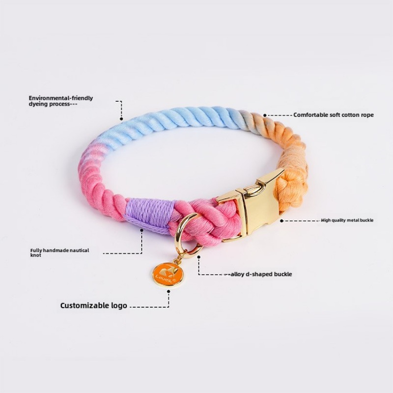 Loudik بالجملة المنسوجة يدويا  - مراجعة Headcollar Rope Set وسعره