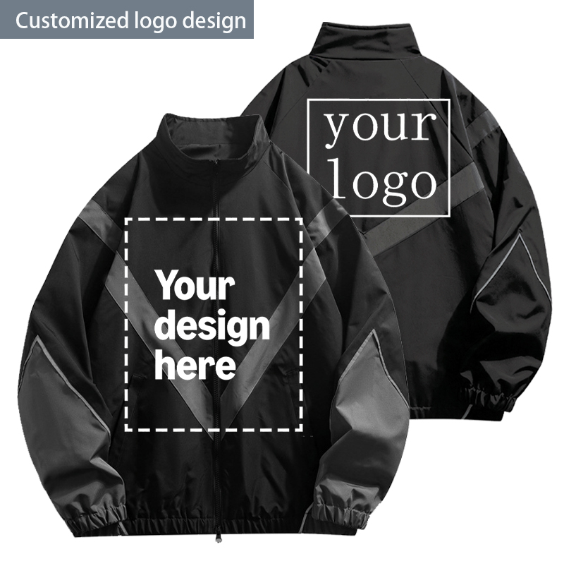 جاكيت سباق رجالي بسحاب وياقة ق - مراجعة Outdoor Sport Logo وسعره