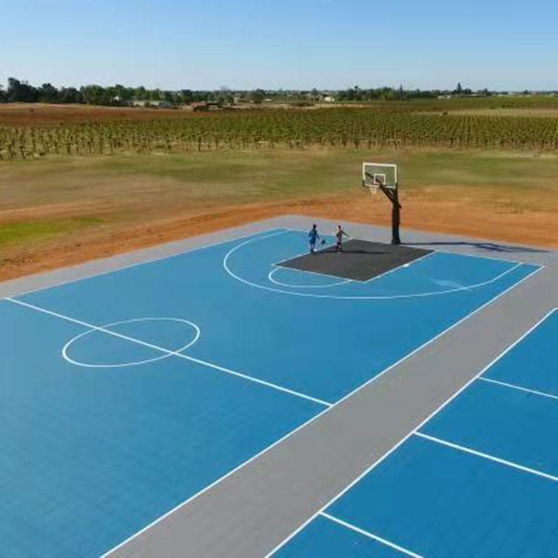 أرضية رياضية ذكية قابلة للتركي - مراجعة Outdoor Sport Court Tiles وسعره
