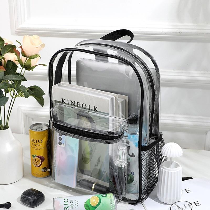 حقيبة ظهر شفافة للسفر، سعة كبي - مراجعة Outdoor Sport Bag وسعره