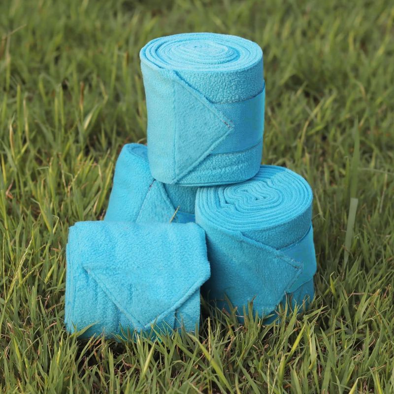 4 قطع من لفافات الساق للخيول م - مراجعة Polo Wraps Fleece وسعره