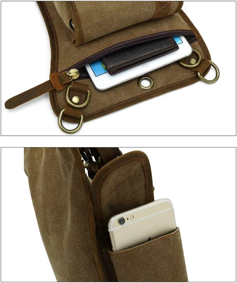 حقيبة ساق متدلية من القماش للر - مراجعة Outdoor Sport Bag وسعره