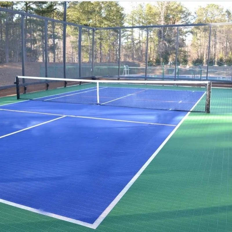 بلاط أرضيات ملاعب PP Picklebal - مراجعة Outdoor Sport Court Tiles وسعره