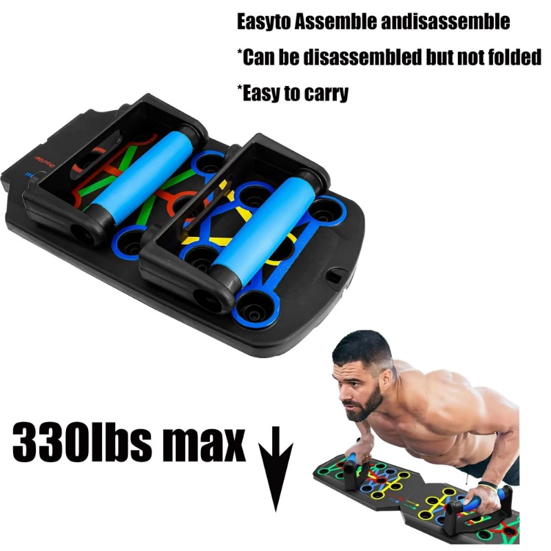 لوح تمارين قابل للطي مع أربطة  - مراجعة Gymnastic Bar Home وسعره