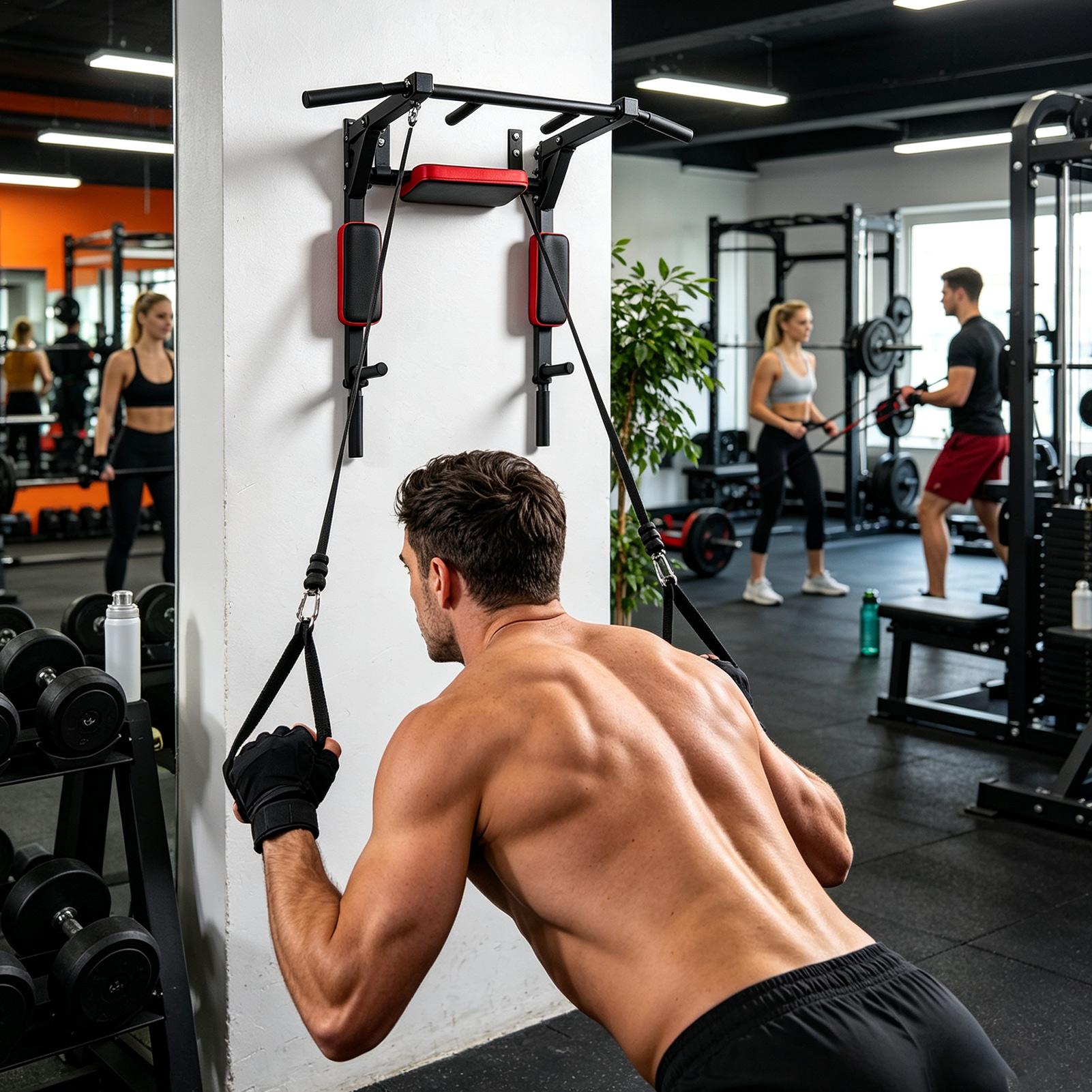 بار سحب أفقي متعدد الوظائف يثب - مراجعة Gymnastic Bar Home وسعره